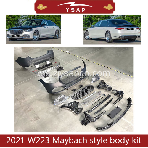Berkualiti tinggi 2021 W223 Maybach Style Body Kit